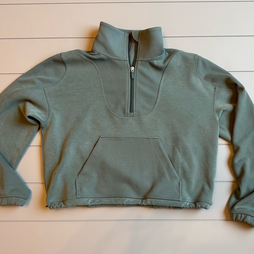 Lululemon Brushed Softstreme Ribbed Half Zip